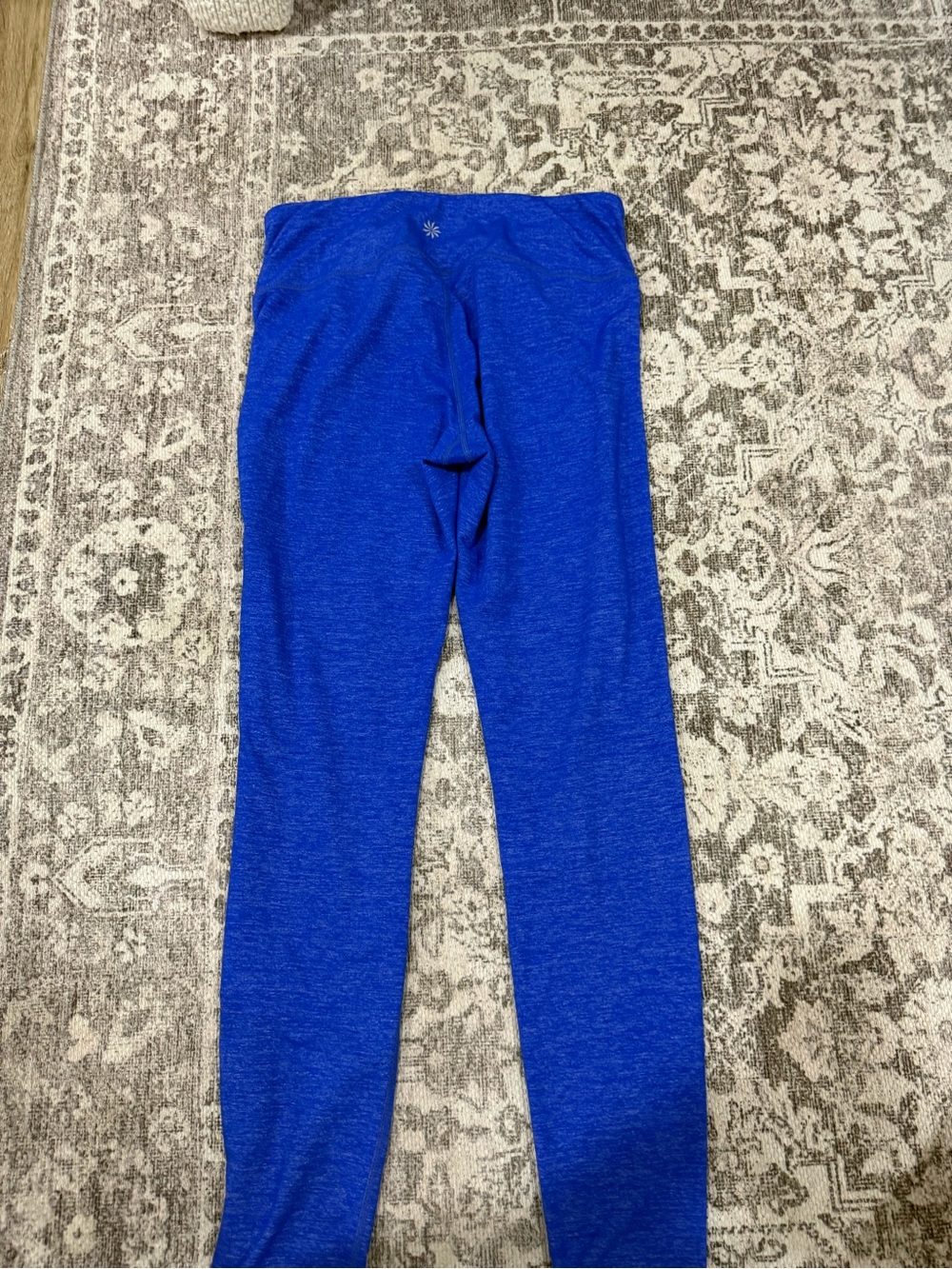 Athleta Chaturanga High-Rise Leggings – Royal Blue Space Dye -Size M - Picture 4 of 4